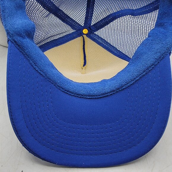 Maui Wave Riders Blue Snapback Trucker Hat Otto Collection Outdoors Casual - Picture 8 of 9